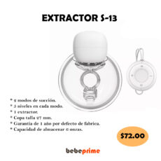 Extractor de leche materna S-13