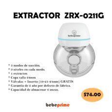 Extractor de leche materna ZRX-0211G
